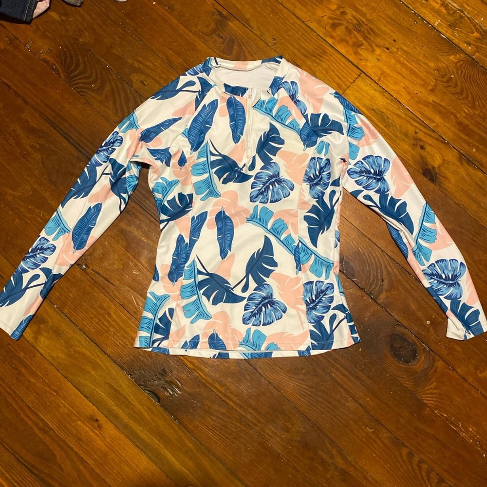 Rash Guard Long sleeve swim top